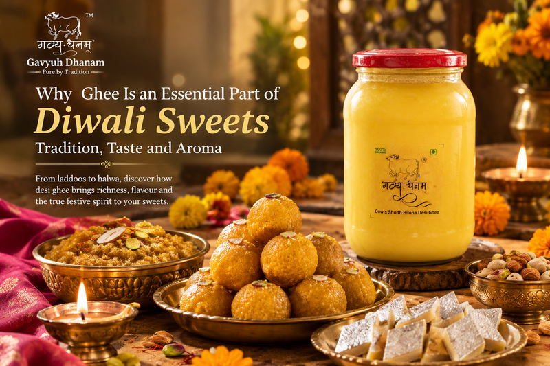 Why Ghee Is an Essential Part of Diwali Sweets: Tradition, Taste and Aroma