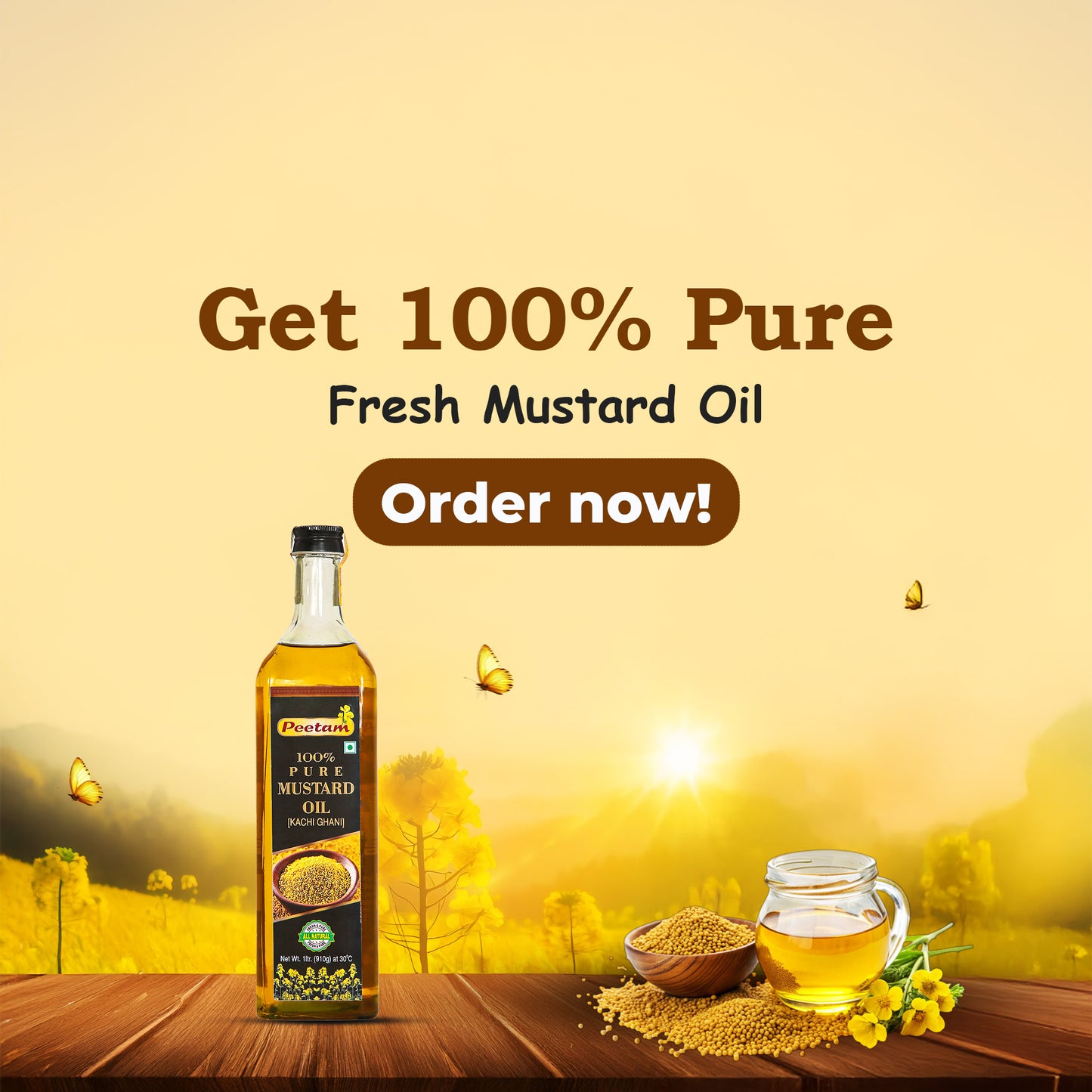 Mustard Oil (1liter)