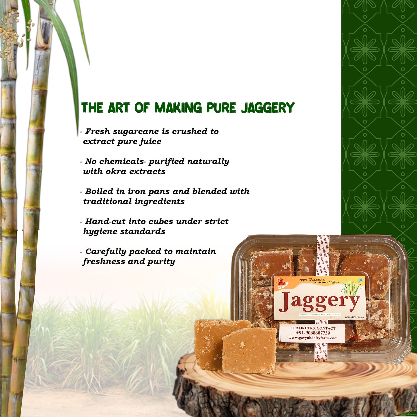 1 kg Plain Jaggery