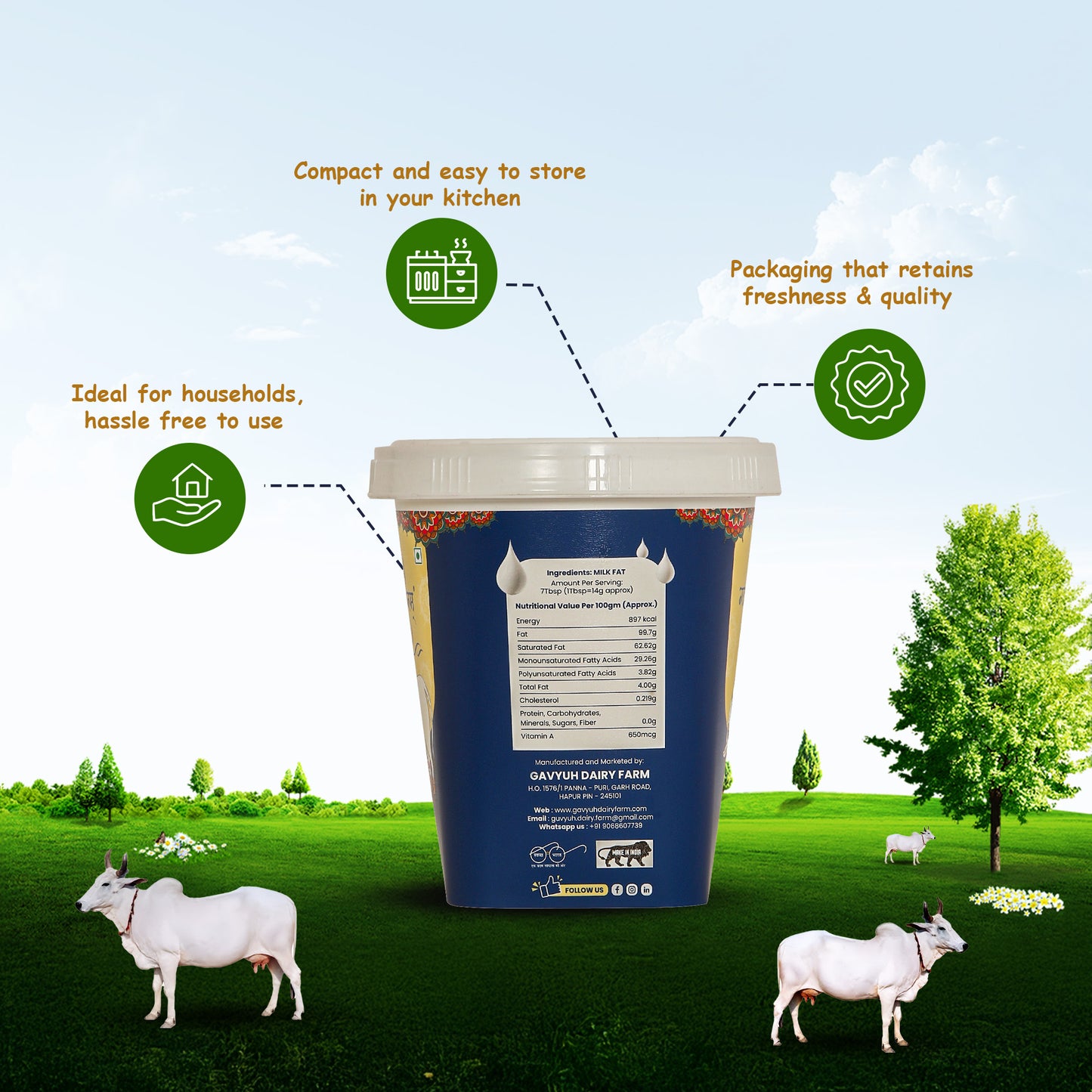 Shudh Desi Ghee-500ml