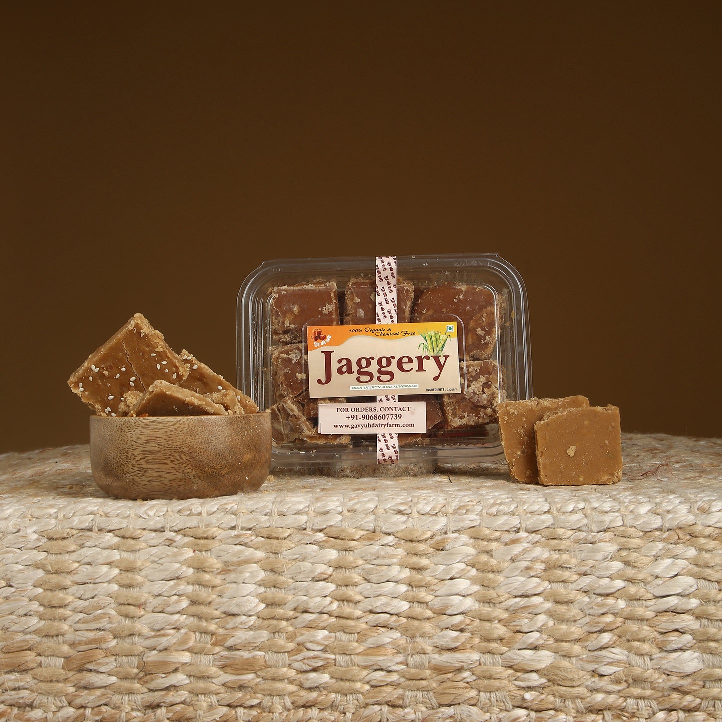 1 kg Plain Jaggery