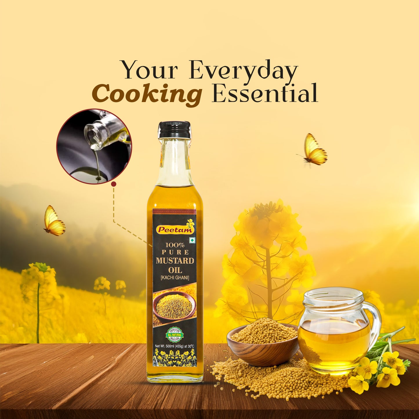 Mustard Oil (500ml)